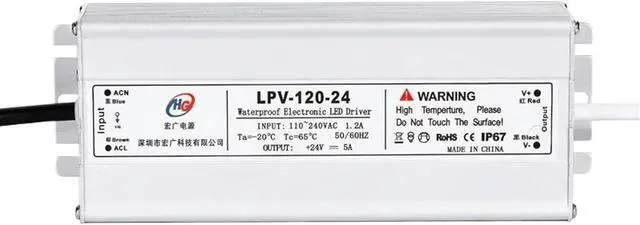 Alt view image 2 of 2 - Waterproof Switching Power Supply 100W12V 24V 36V 48V LED Light Strip Light Strip Power Driver(LPV-100-48)