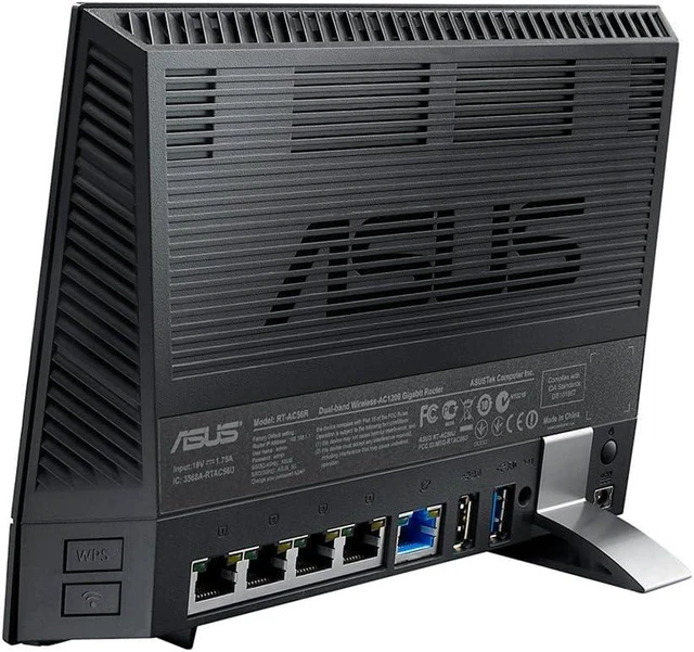 Alt view image 2 of 2 - ASUS RT-AC56R Dual-Band Wireless-AC1200 Gigabit Router