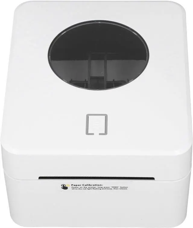 Alt view image 6 of 7 - Thermal Label Printer 4x6 Inch, High Speed 203DPI USB Maker with Media Sensor, No Ribbon Required, Auto Calibration, Compatible OS X, for Logistics Supermarkets Warehousing US