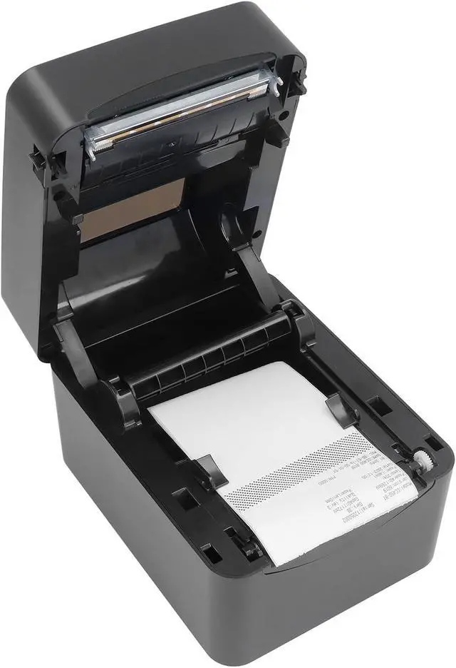 Alt view image 4 of 7 - Thermal Label Printer USB Bluetooth High Speed Printing Shipping Label Printer 100240V (US Plug)