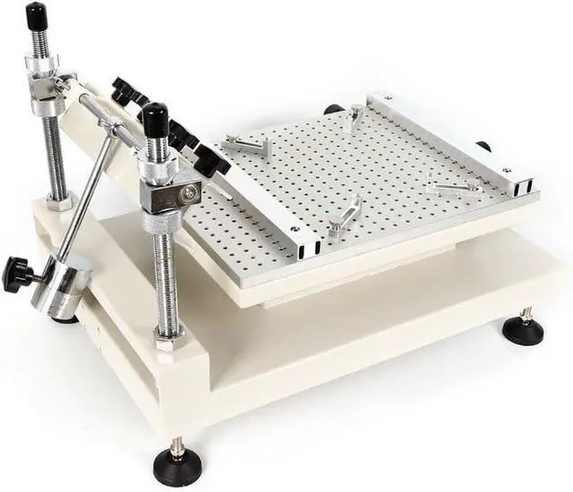 Alt view image 2 of 6 - 3040 Solder Paste Printer, SMT PCB Stencil Printer, Manual Stencil Printer, Height Adjustable, Printing Size 300 * 400mm, Suitable for Advertising Crafts Printing Industry.