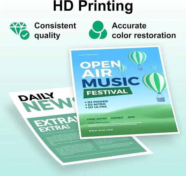 Alt view image 5 of 7 - TEINO 910XL Ink Replacement for HP 910 Ink Cartridges Combo Pack(4 Pack)