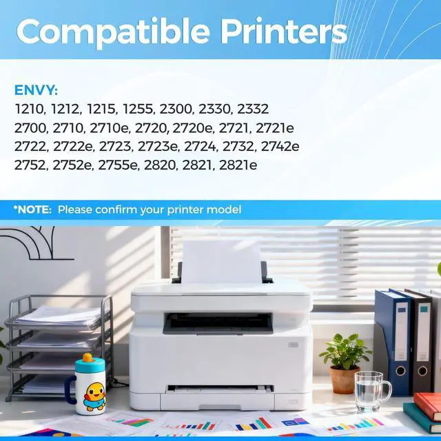 Alt view image 2 of 7 - 68XL Ink Cartridge Black 2-Pack High Yield Compatible for HP 68 68e Ink Cartridges Replacement for Envy 6155e 6500e 6552e 6555e 6558e 6100e 6152e Printer 6520e 6530e 6165e 6110e 6120e Laser All-in-One