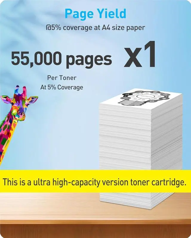 Alt view image 5 of 7 - MasaiMara 58D1U00 Ultra High Yield Toner Cartridge for Lexmark MS725 MS725dvn MS823 MS823dn MS823n MS825 MS825dn MS826de MX722ade MX722adhe MX822ade MX822adtfe MX822adxe, MX826ade MX826adxe Printer