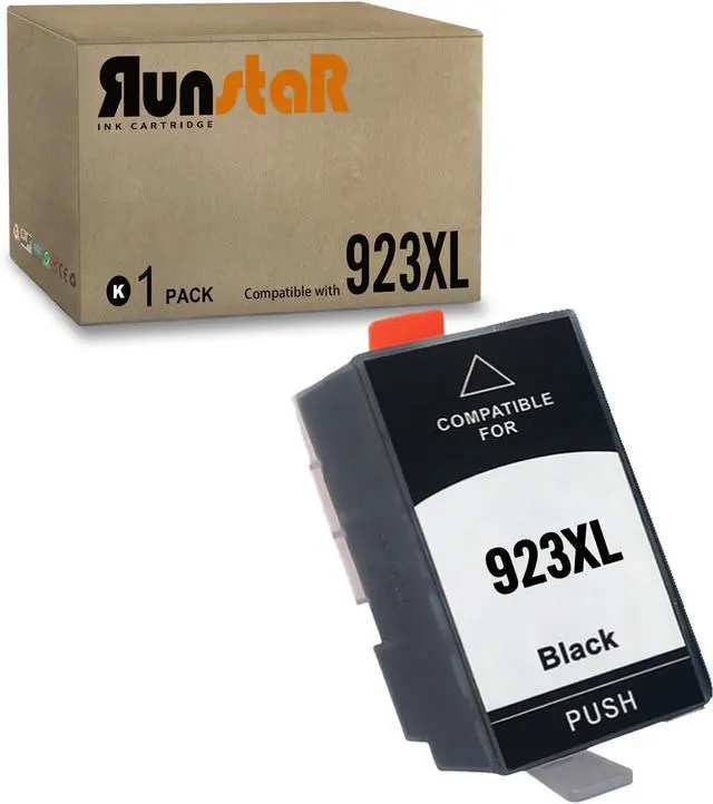 Main image of 923XL 923e 923 Black Ink Cartridge Latest Chip Compatible for HP OfficeJet Pro 8135e 8130e 8139e 8138e 8122e 8120 8124e 8125e 8130 8132e 8134e Printer (1 Black)