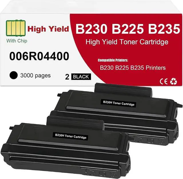 Main image of 006R04400 Toner Cartridge for B225 B230 B235 High Yield Toner Cartridge Compatible for B225/B230/B235 Printer, Black, 2-Pack