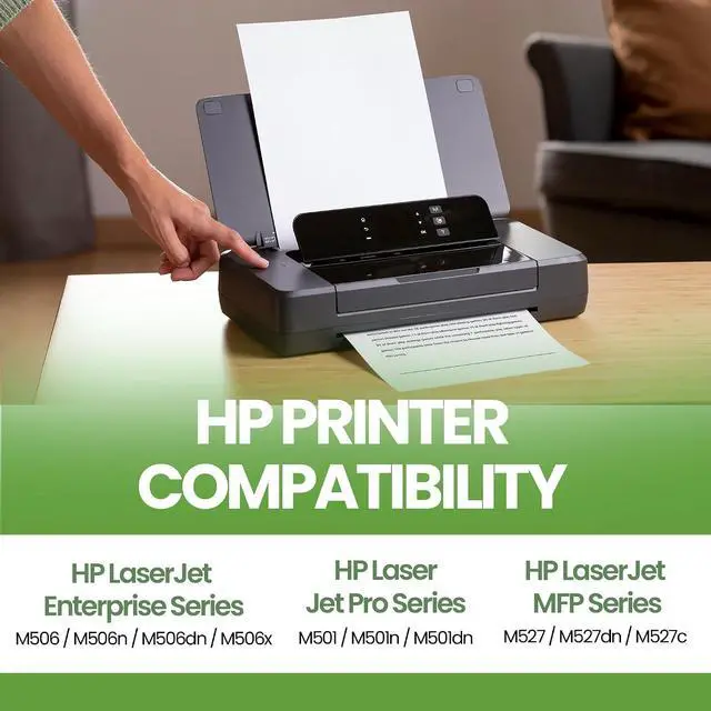 Alt view image 4 of 7 - Premium Toner Cartridge 87A CF287A / 87X CF287X - Compatible for HP M506, M501, M527 Series Printers