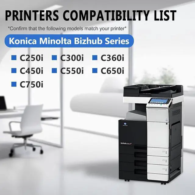 Alt view image 4 of 7 - WX-107 Waste Toner Ink Container Box WX107 Work for Konica Minolta Bizhub C250i C300i C360i C450i C550i C650i C750i Printers