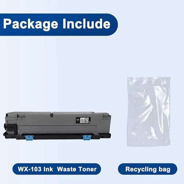 Alt view image 6 of 7 - WX-107 Waste Toner Ink Container Box WX107 Work for Konica Minolta Bizhub C250i C300i C360i C450i C550i C650i C750i Printers