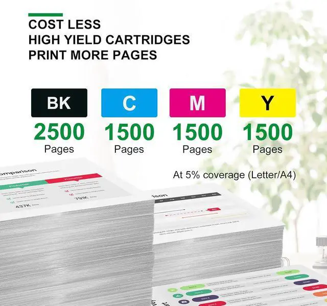 Alt view image 3 of 6 - LC506XL Ink Cartridges Compatible for Brother LC506 LC506XXL