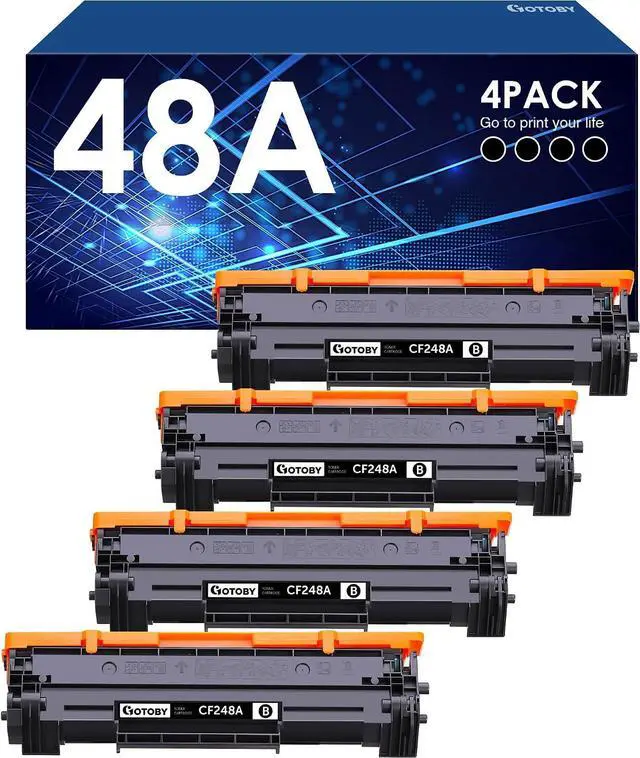 Main image of Compatible Toner Cartridge Replacement for HP 48A CF248A for Pro M15w M15a M16w M16a M28w M28a M29w M29a M30w M31w Printer (Black, 4 Pack)