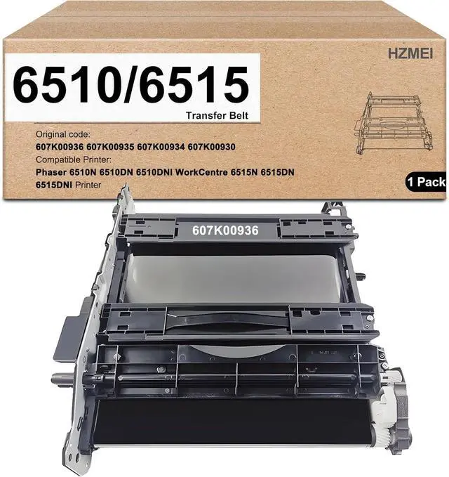 Main image of 6510 6515 Transfer Belt Assembly 6510 6515 Transfer Belt Unit 607K00936 607K00935 607K00934 607K00930 Compatible with Xerox Phaser 6510N 6510DN 6510DNI WorkCentre 6515N 6515DN 6515DNI Printer(1-Pack)