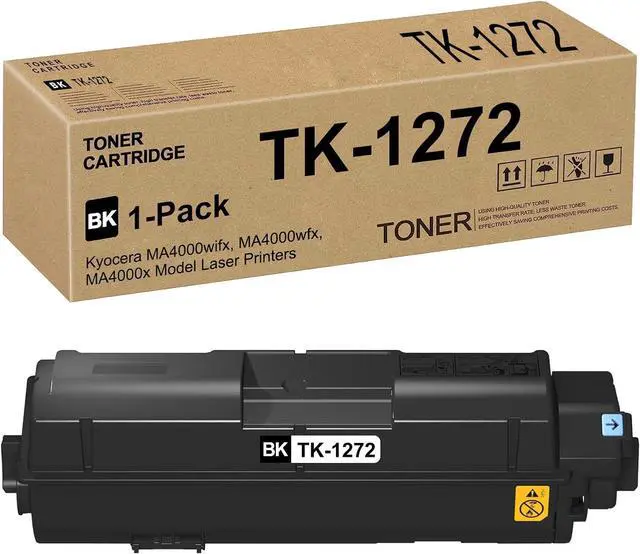 Main image of TK1272 TK-1272 Toner Cartridge Compatible for Kyocera TK-1272 1T0C140US0 Toner for ECOSYS MA4000x MA4000wifx MA4000wfx Laser Printers(Black,10,000 Pages 1-Pack)