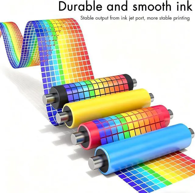 Alt view image 3 of 6 - Remanufactured SJIC35P Ink Cartridges,Compatible with CW-C6000Au CW-C6000Pu CW-C6500Au CW-C6500Pu Printer -4 Color (PBK/C/M/Y)