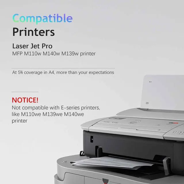 Alt view image 2 of 7 - 141A Toner Cartridge Replacement Compatible with HP 141A Black Toner Cartridge W1410A 141X W1410X for M110w MFP M140w MFP M139w Printers Ink, 2 Pack, with Chip