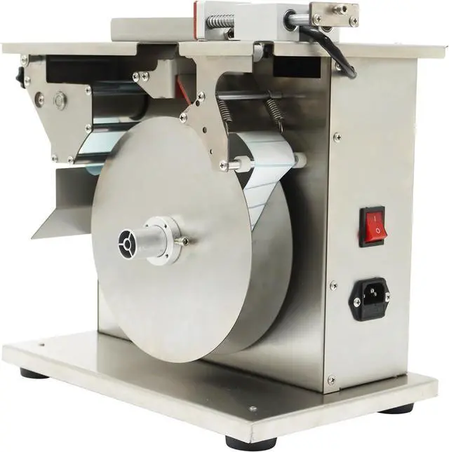 Main image of Automatic Right Angle Labeling Machine Corner Labeling Machine with PLC Microcomputer Controller & Adjustable Work Table for Printing Food and Daily Chemical Industries
