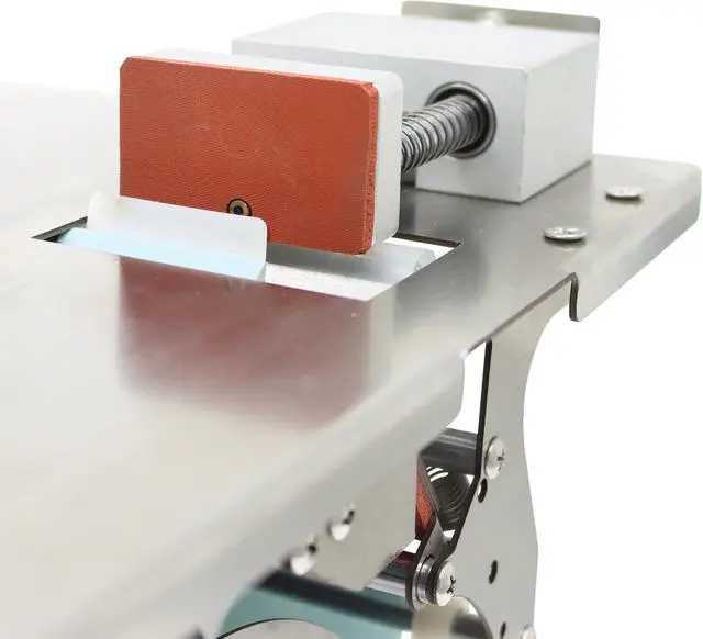Alt view image 7 of 7 - Automatic Right Angle Labeling Machine Corner Labeling Machine with PLC Microcomputer Controller & Adjustable Work Table for Printing Food and Daily Chemical Industries