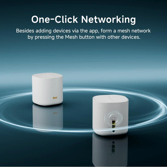Alt view image 7 of 7 - AX1800 WiFi 6 Whole Home Mesh Wi-Fi System, Dual-Band Coverage up to 4,000 sq. ft. and 150 Devices, Replaces Wireless Router and Extender, 2 Gigabit Ports per Unit, Easy Setup (D-MAX5, 2-Pack)