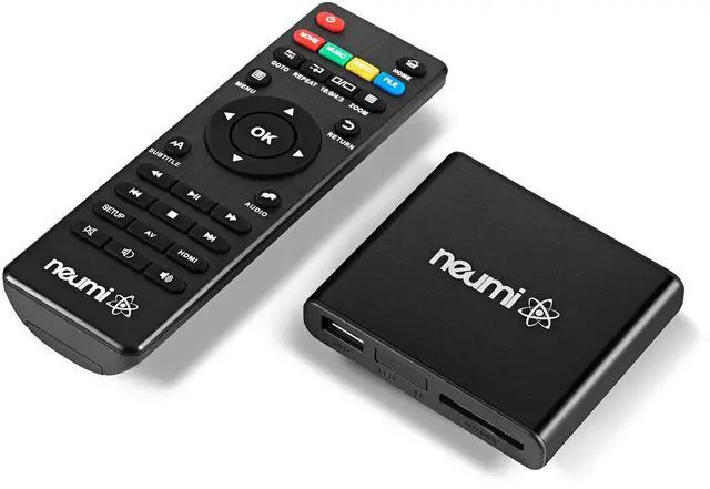 Alt view image 8 of 14 - Atom 1080P Full-HD Digital Media Player for USB Drives and SD Cards, HEVC/H.265, HDMI and Analog AV, Automatic Playback, Looping, Trigger Capability