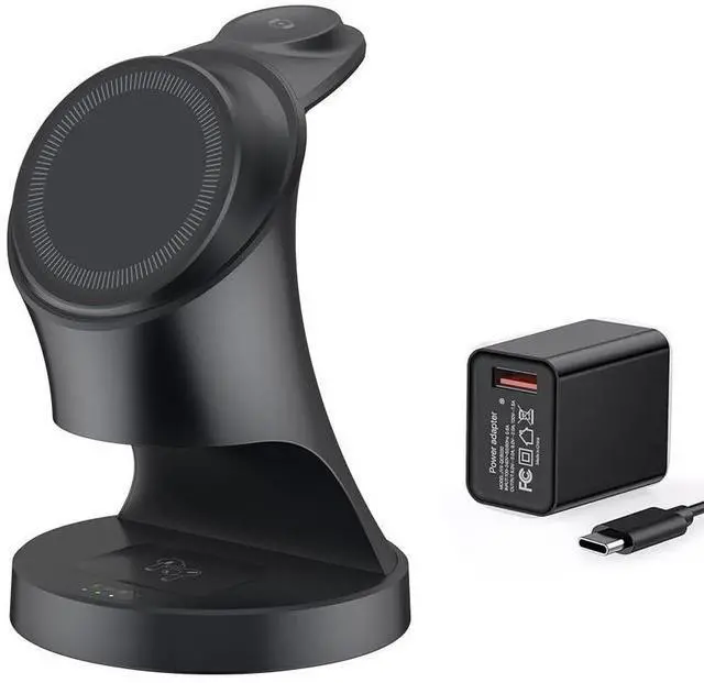 Alt view image 8 of 14 - Wireless Charger,3 in 1 Magnetic Wireless Charger Stand, Fast Wireless Charging Dock for iPhone17/16/15/14/13/12 Series, Apple Watch Series, AirPods Pro.