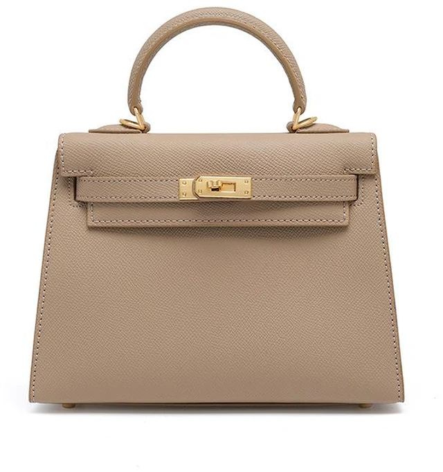 Main image of Women Genuine Leather Crossbody Bags Women's Tote Shoulder Bag Grey