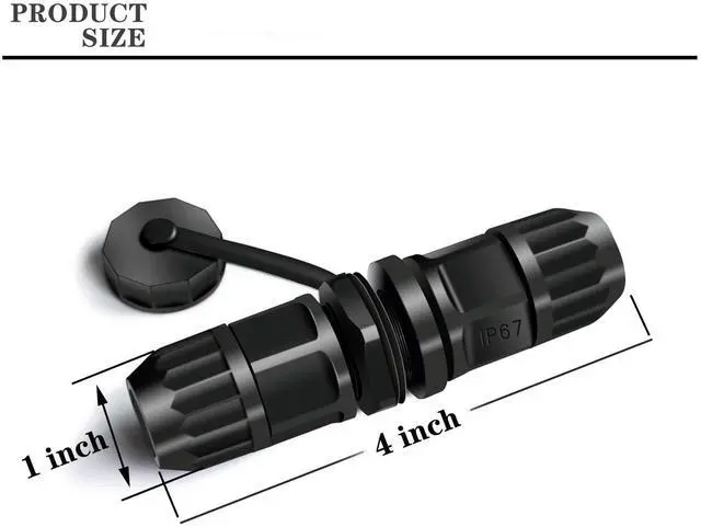 Alt view image 8 of 12 - Waterproof RJ45 Coupler, cat 6 splice outdoor ethernet Connector, Female to Female , Panel Mount, IP68 Ethernet LAN Cable Coupler Adapter Weatherproof Connection for CAT 5, CAT 5E, Cat7 (6-Pack