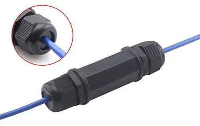 Alt view image 10 of 14 - (5 Pack) RJ45 Waterproof Connector IP67 Ethernet Network Cable Connector Double Head Outdoor LAN Coupler Adapter Female Cat5, 6, 8P8C