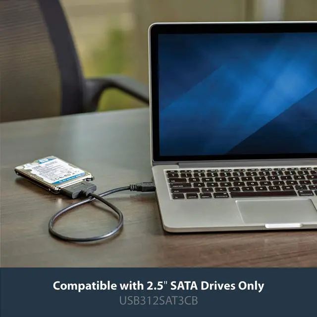 Alt view image 8 of 12 - SATA to USB Cable, USB 10Gbps to 2.5in SATA I II III Hard Drive Adapter, External Converter for SSD or HDD Data Transfer
