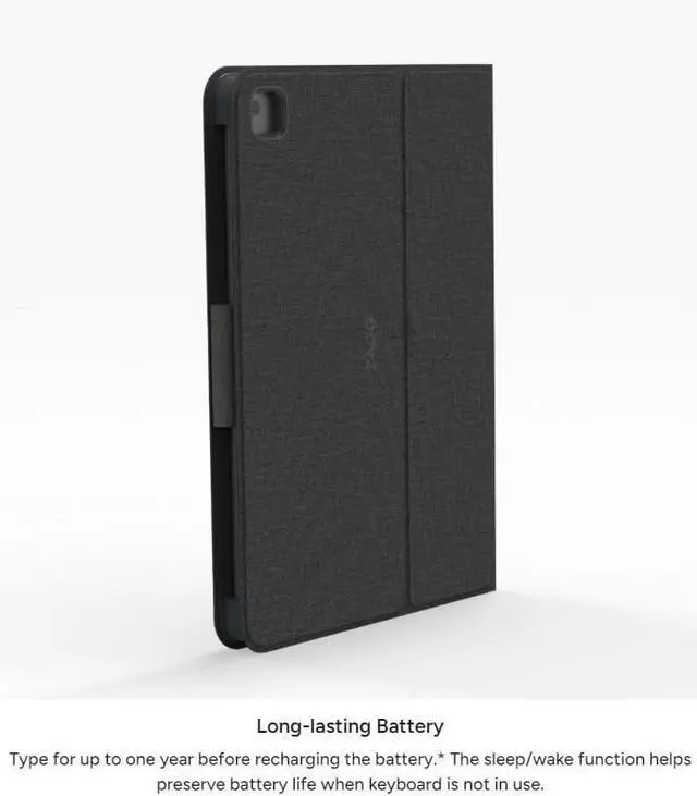 Alt view image 13 of 14 - Messenger Folio 2 - Tablet Keyboard & Case for 10.2-inch iPad, 10.5-inch iPad/Air 3