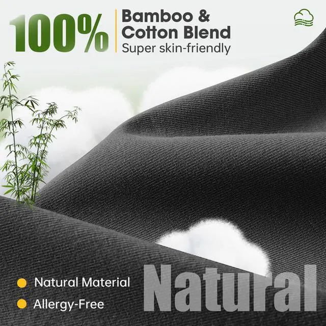 Alt view image 9 of 14 - Sleep Headphones with Bluetooth 5.4 Sleep Mask, Bamboo Cotton Music Wireless Bluetooth Eye Mask for Sleeping, Earphones HD Speaker Microphone for Travel, Gifts for Men Women, Black