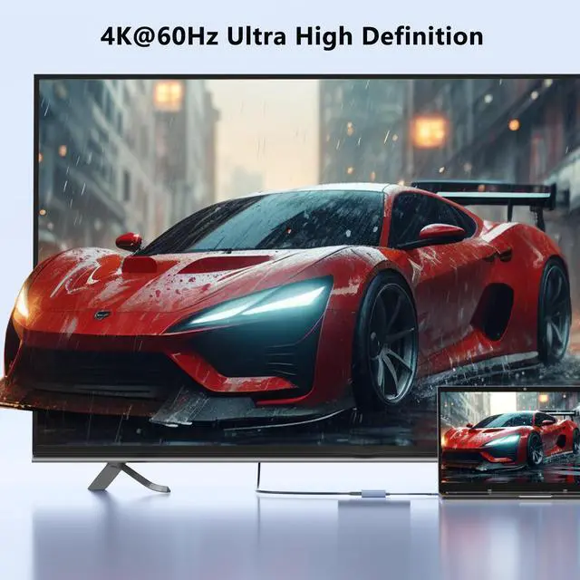 Alt view image 12 of 14 - USB C to Dual Displayport Adapter for Mac/Dell/HP Laptop, 4K@60Hz Displayport Splitter 1 in 2 Out for Dual Monitors Extended Display, USB C to Display Port Cable, Dual Monitor Adapter, MST Hub