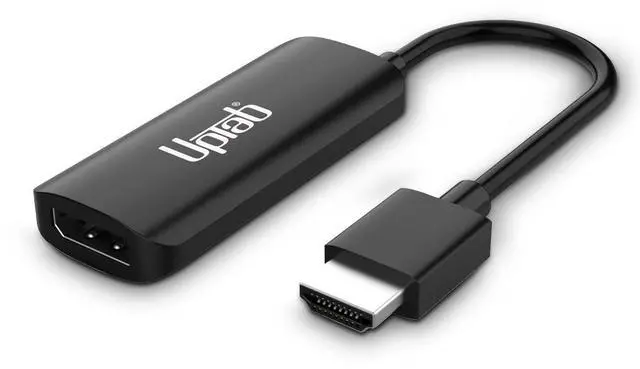 Alt view image 8 of 14 - HDMI to DisplayPort Adapter 8K, HDMI 2.1 to DP 1.4 for HDMI Equipped Systems to Connect to DisplayPort Monitors - Compatible with PS5 Xbox One/X/S and PlayStation 5 and More