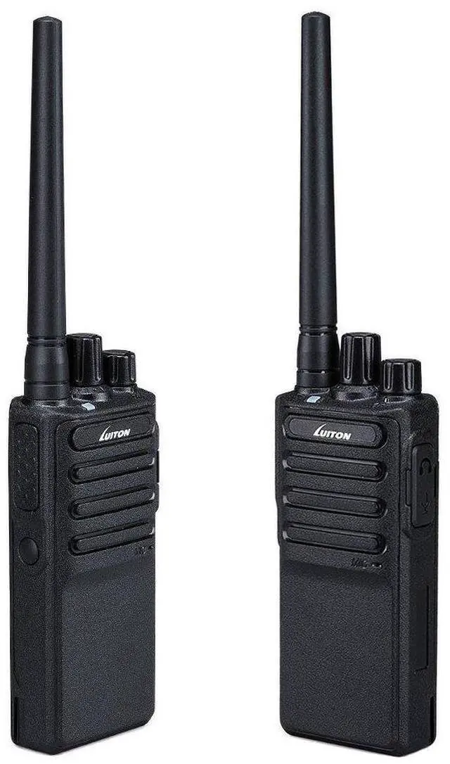 Alt view image 10 of 14 - Walkie Talkies Voice Scrambler with Earpiece for Adults Outdoor CS Hiking Hunting Travelling Long Distance 2 Way Radios by Luiton (2 Packs)