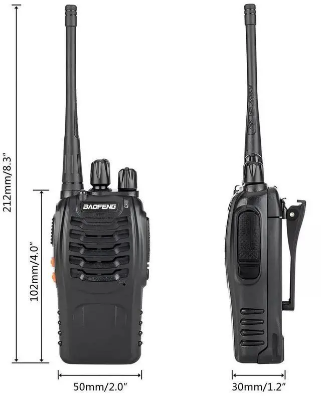 Alt view image 9 of 12 - BF-888S Two-Way Radios (Pack of 2)
