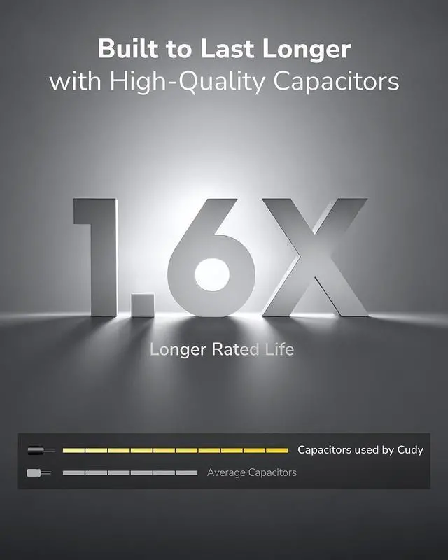Alt view image 13 of 14 - New 30W 2.5 Gbps PoE+ Injector Adapter, 30W, 2500/1000/100Mbps RJ-45, IEEE 802.3af / 802.3at Compliant, up to 100 Meters (325 Feet), PoE200H