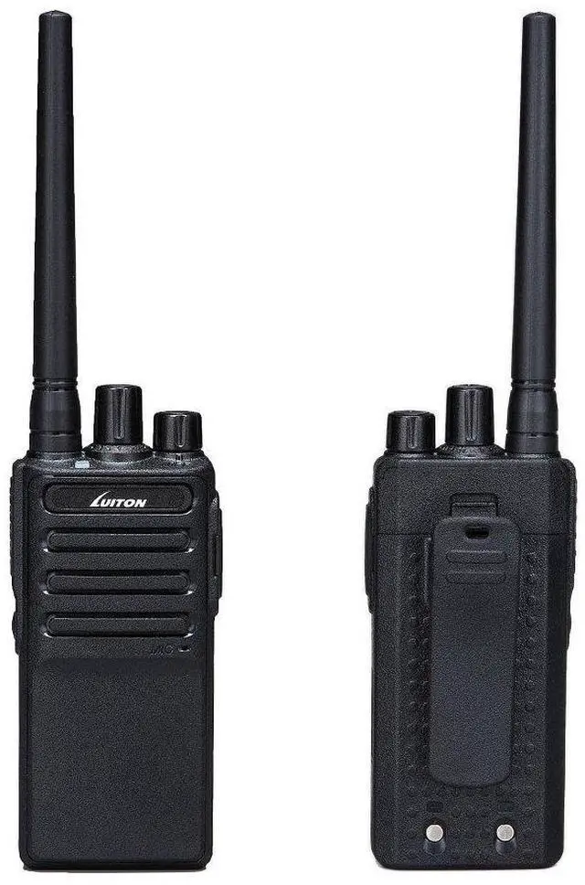 Alt view image 9 of 14 - Walkie Talkies Voice Scrambler with Earpiece for Adults Outdoor CS Hiking Hunting Travelling Long Distance 2 Way Radios by Luiton (2 Packs)