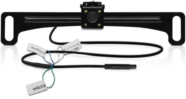 Alt view image 8 of 14 - LPCB40 Reverse Rearview License Plate Backup Car Camera - 170° Wide Angle Rear View, Weatherproof Back Up Cam