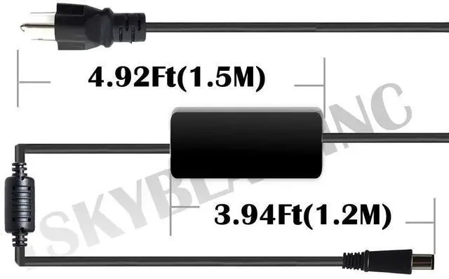 Alt view image 13 of 14 - 65W AC Adapter Laptop Charger Compatible with HP ProBook 4540s 4440s 4530s 4430s 4520s 6570b 6560b 6470b 6550b EliteBook 8460p 8440p 8470p 2540p 8570p 8560p 2000-2b09wm PC Power Supply Cord