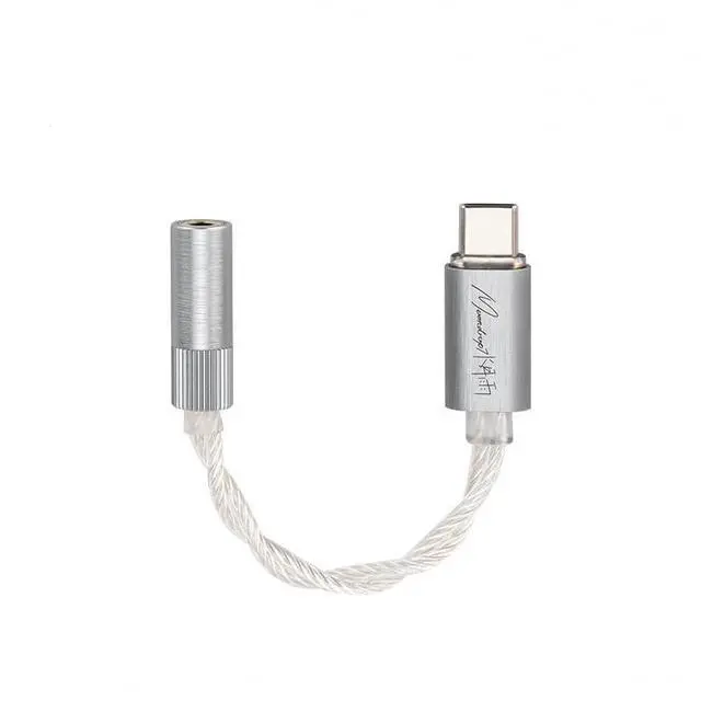 Alt view image 8 of 14 - Echo-A 32Bit/384kHz Portable USB Type-C to Headphone DAC/AMP with 3.5mm Audio Jack Adapter