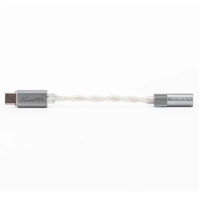 Alt view image 9 of 14 - Echo-A 32Bit/384kHz Portable USB Type-C to Headphone DAC/AMP with 3.5mm Audio Jack Adapter