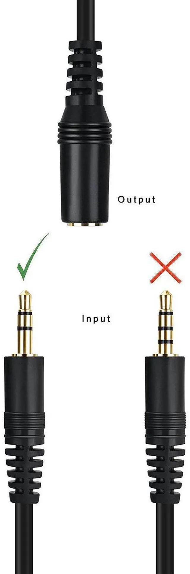 Alt view image 10 of 10 - 3.5mm Stereo Male to Female Extension Audio Cable Cord (100 Feet)
