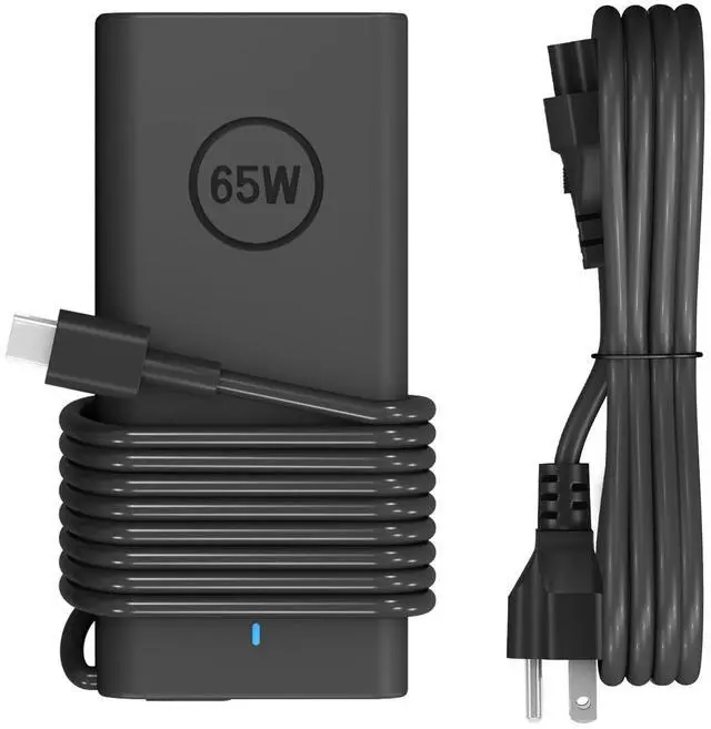 Alt view image 8 of 14 - 65W 45W Laptop Charger USB C Compatible with Dell Latitude 5420 5520 5320 5430 5290 7410 7420 XPS 13 9250 9360 9365 9370 9380 9350 9550 Chromebook 5190 Type C AC Adapter