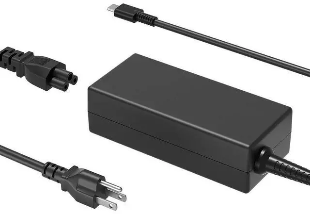 Alt view image 8 of 14 - 65W USB C Charger Compatible with HP ProBook 460 465 430 435 440 445 450 455 630 635 640 445R 455R G6 G7 G8 G9 G10 G11 G4 G5 Pro c640 c645 Fortis x360 11 14 Chromebook Firefly 14 16 Laptop