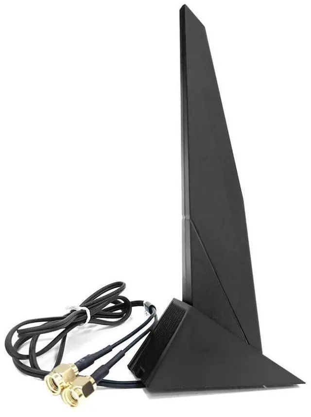 Alt view image 13 of 14 - External WiFi 6 6E Antenna 2.4G/5G Magnetic Base Antenna PC Desktop Computer for Asus Rog Strix Z690 B460 B360 H610 H670 M13H M12 M11 WiFi 2T2R Motherboard Card (Cable 80cm/2.7ft)