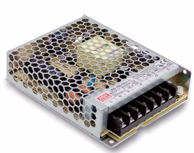 Alt view image 5 of 8 - LRS-100-24 Switching Power Supply, Single Output, 24V, 4.5A, 108W, 5.08" L x 3.82" W x 1.18" H