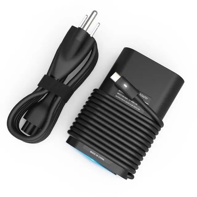Alt view image 8 of 14 - 65W 45W USB C Laptop Charger for Dell Computer Latitude 5450 5440 5540 7440 5420 7420 5520 5430 7430 5530 5550 7450,Dell 13 14 16 Pro Plus Power Cord,XPS 13 Type C AC Adapter Chromebook 3100