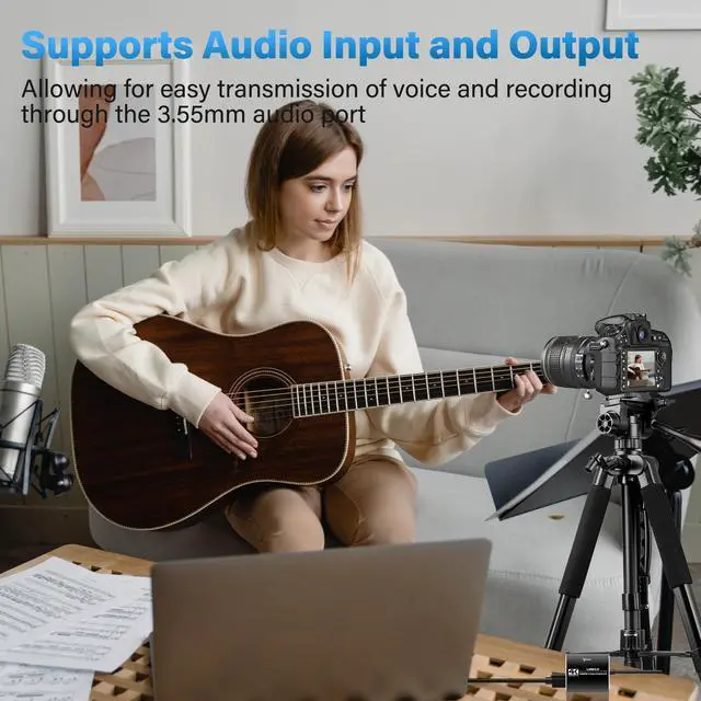 Alt view image 13 of 14 - Audio Video Capture Card for Broadcasting,4K HDMI to USB C Capture Card with USB A 3.0 Adapter,1080P 60FPS, Work with iPad Mac OS Windows, Camera/Xbox/PS5/PC/OBS/DVDs,DSLR for Streaming