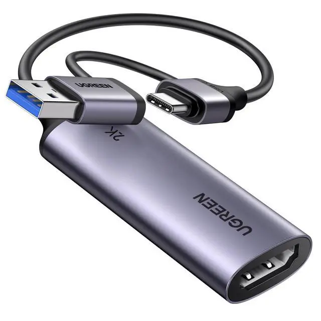 Alt view image 8 of 14 - 2K@30Hz Video Capture Card 4K Input HDMI to USB 3.0 A and USB C Capture, 1080P 60FPS with Low Latency Capture Card for Streaming Game Recording Compatible with Switch 2/Xbox/PS4/PS5/PC/Camera
