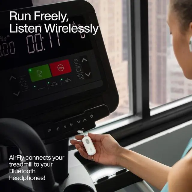 Alt view image 14 of 14 - AirFly SE | Bluetooth Wireless Audio Transmitter Adapter for AirPods/Headphones, 20+ Hr Battery, Works with 3.5mm aux Jacks on Airplanes, TVs, Gym Equipment, and Travel
