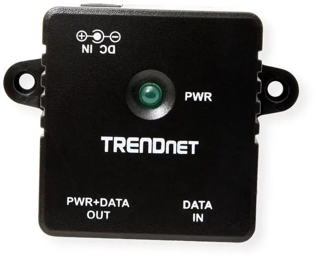 Alt view image 10 of 14 - Gigabit Power Over Ethernet Injector, Full Duplex Gigabit Speeds, 1 x Gigabit Ethernet Port, 1 x PoE Gigabit Ethernet Port, Network Devices Up to 100M (328 ft), 15.4W, Black, TPE-113GI